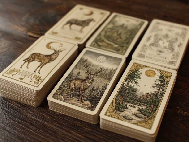 Pur-Tarot-Tirage_9 Cartes Pur Tarot sur mer avec oiseaux